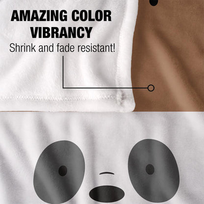 Multicoloured - Lifestyle - We Bare Bears Silky Stack Supersoft Blanket