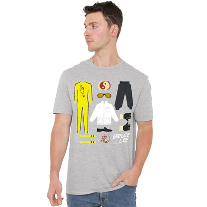 Athletic Heather - Lifestyle - Bruce Lee Unisex Adult Lee Gift Set Heather T-Shirt
