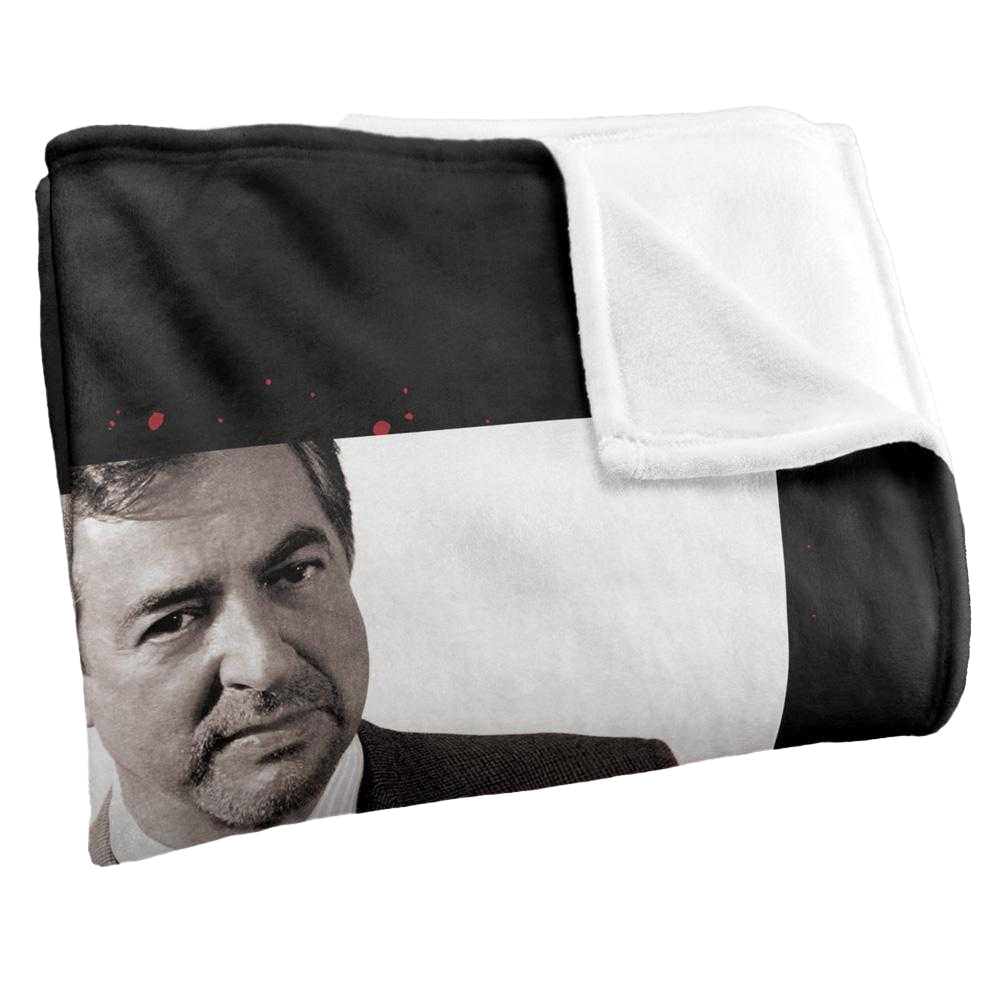 Black-White - Side - Criminal Minds Silky Character Boxes Supersoft Blanket