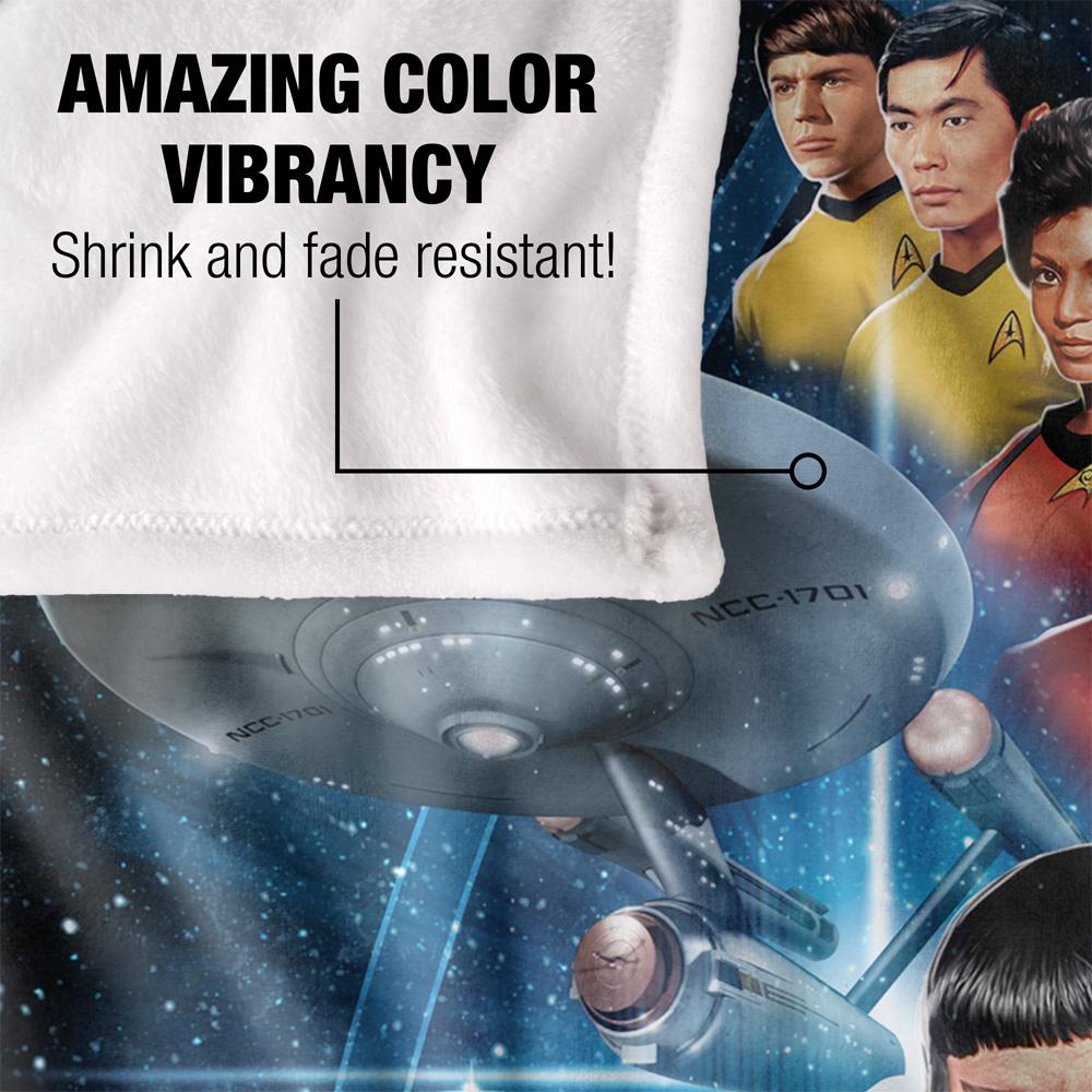 Multicoloured - Lifestyle - Star Trek Among the Stars Silky Supersoft Blanket