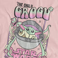 Pink - Pack Shot - Star Wars Womens-Ladies Hippie Grogu T-Shirt