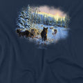 Navy - Pack Shot - Wild Wings Unisex Adult Wildlife Hunters Moon The Spoils T-Shirt