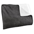 Grey-Black - Side - Star Trek Klingon Empire Silky Supersoft Blanket