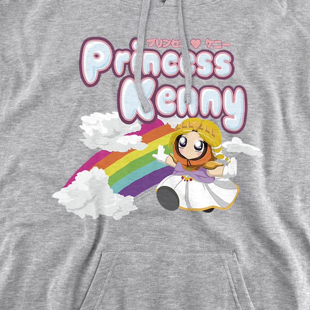 Athletic Heather - Side - South Park Unisex Adult Princess Kenny Hoodie