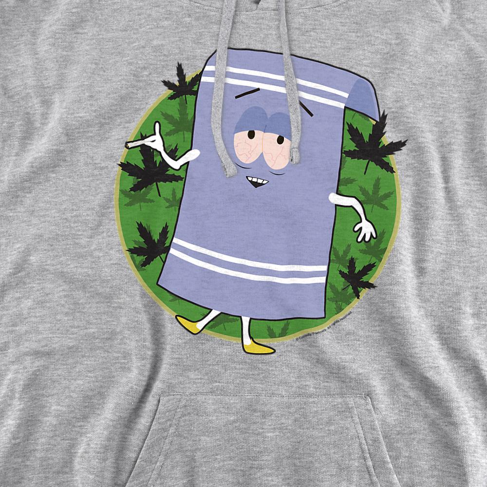 Athletic Heather - Side - South Park Unisex Adult Towelie Hoodie
