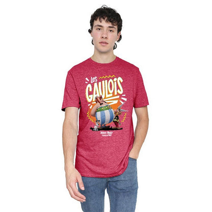Heather Red - Lifestyle - Asterix Unisex Adult The Heroic Gauls Heather T-Shirt