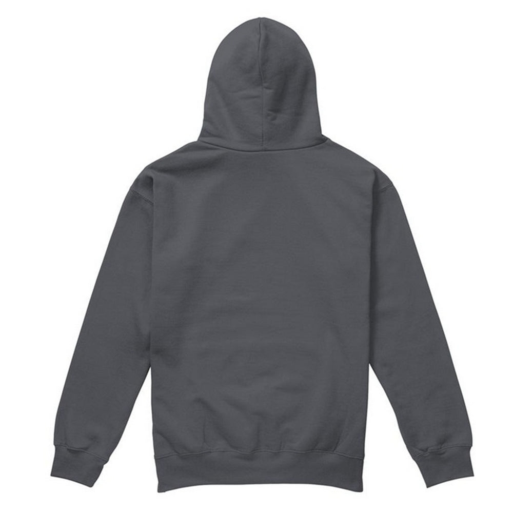 Charcoal - Back - Bon Jovi Unisex Adult Slippery Cover Hoodie