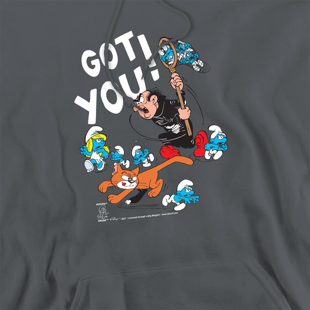 Charcoal - Side - The Smurfs Unisex Adult Gargamel Hoodie