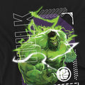 Black - Side - Marvel Rivals Unisex Adult Hulk Smash Bruce Banner T-Shirt