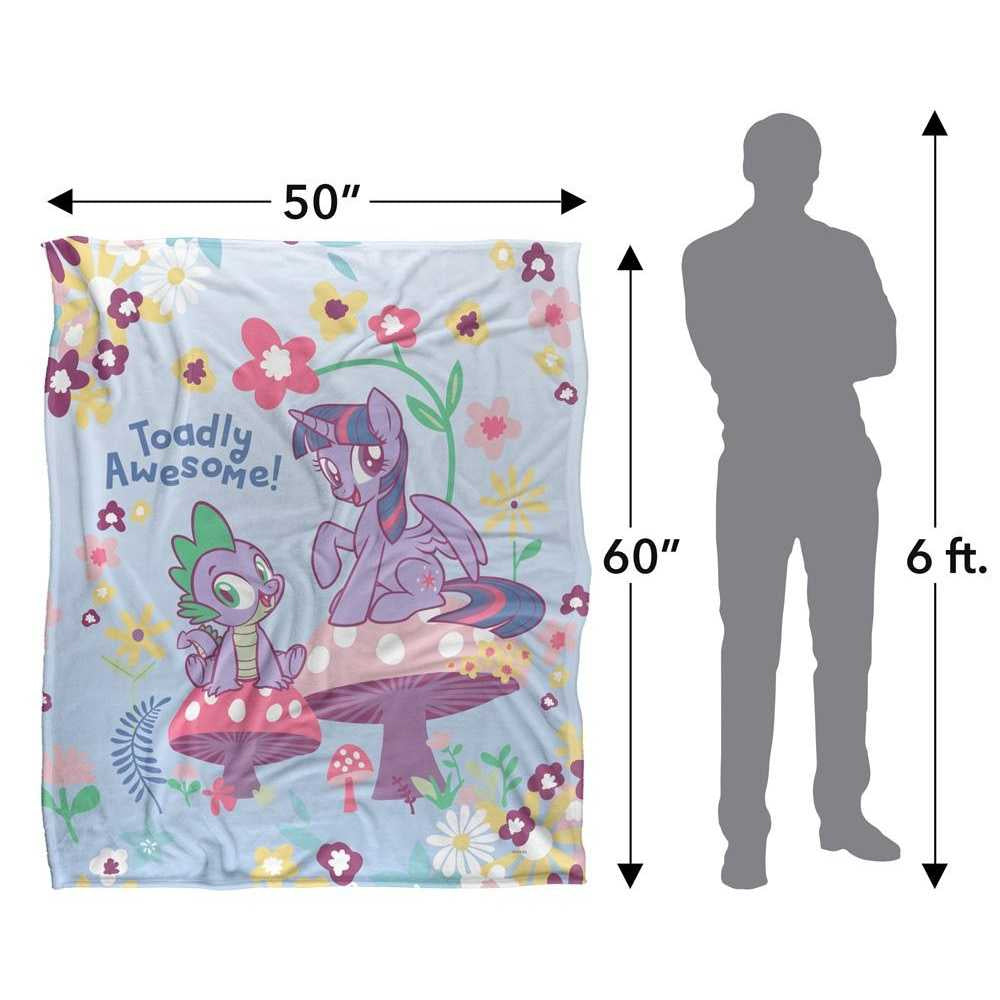 Multicoloured - Lifestyle - My Little Pony Toadly Awesome Silky Supersoft Blanket