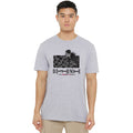 Sports Grey - Side - Death Note Mens Ryuk Logo T-Shirt