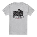 Sports Grey - Front - Death Note Mens Ryuk Logo T-Shirt