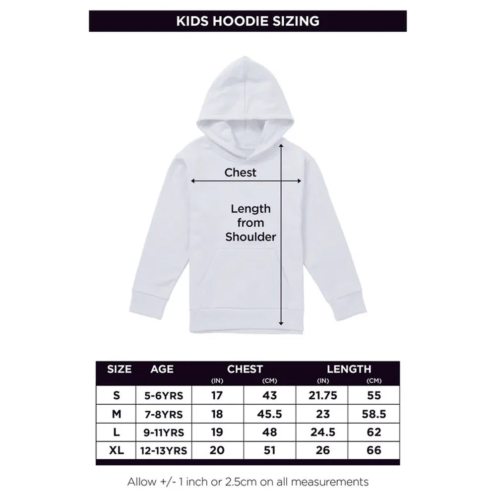 Athletic Heather - Lifestyle - Stranger Things Childrens-Kids Hawkins No 8 Hoodie