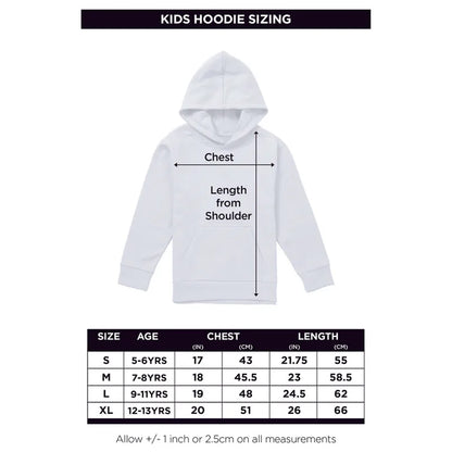 Athletic Heather - Lifestyle - Stranger Things Childrens-Kids Hawkins No 8 Hoodie
