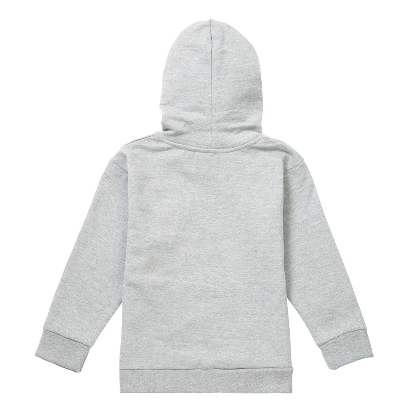 Athletic Heather - Back - Stranger Things Childrens-Kids Cartoon Character Hoodie