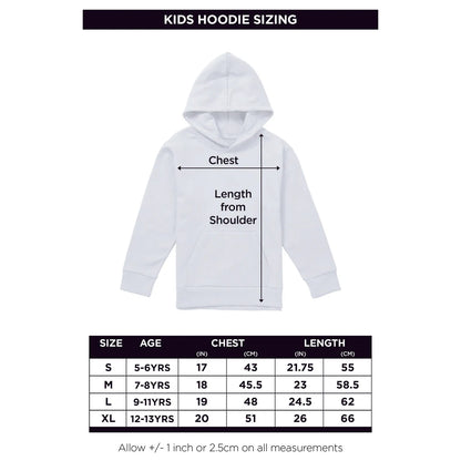 Athletic Heather - Lifestyle - Stranger Things Childrens-Kids Cartoon Character Hoodie