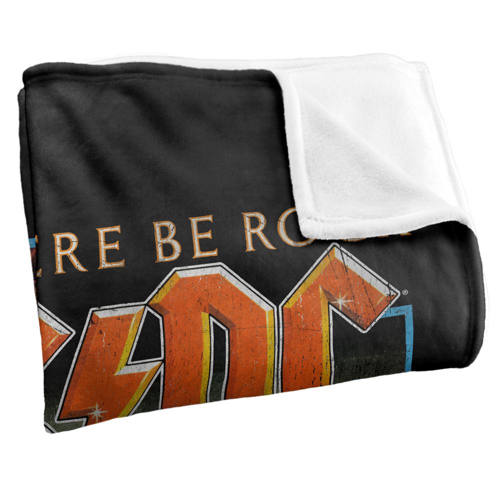 Multicoloured - Side - AC-DC Let There Be Rock Silky Supersoft Blanket