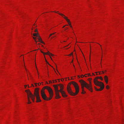 Red - Side - The Princess Bride Unisex Adult Morons T-Shirt