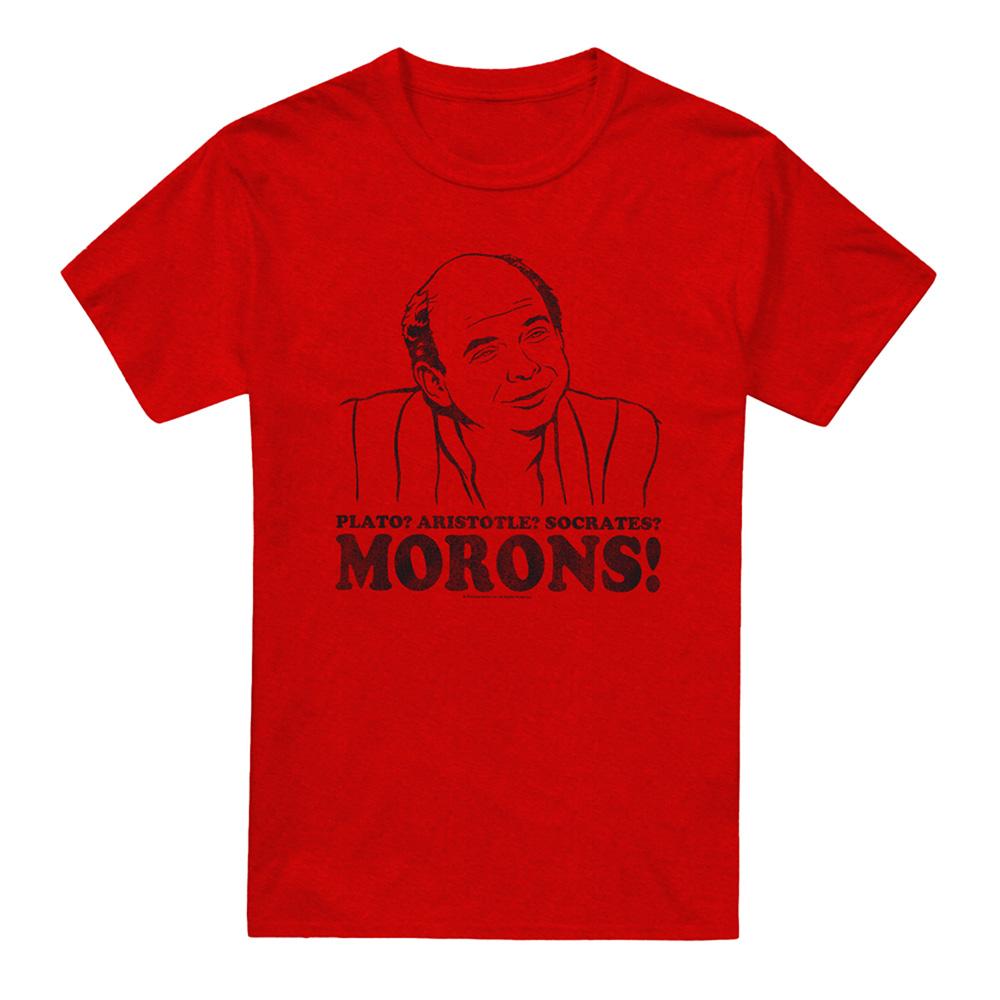 Red - Front - The Princess Bride Unisex Adult Morons T-Shirt