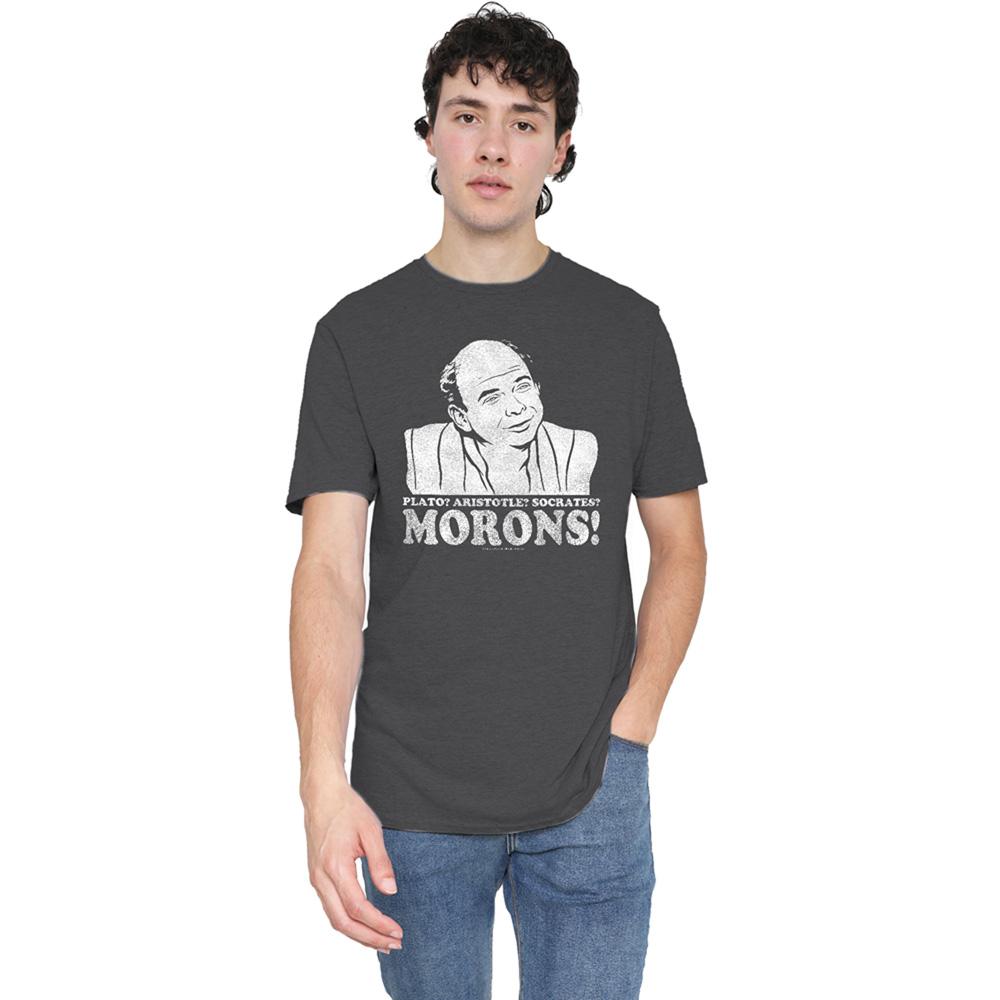 Charcoal - Lifestyle - The Princess Bride Unisex Adult Morons T-Shirt