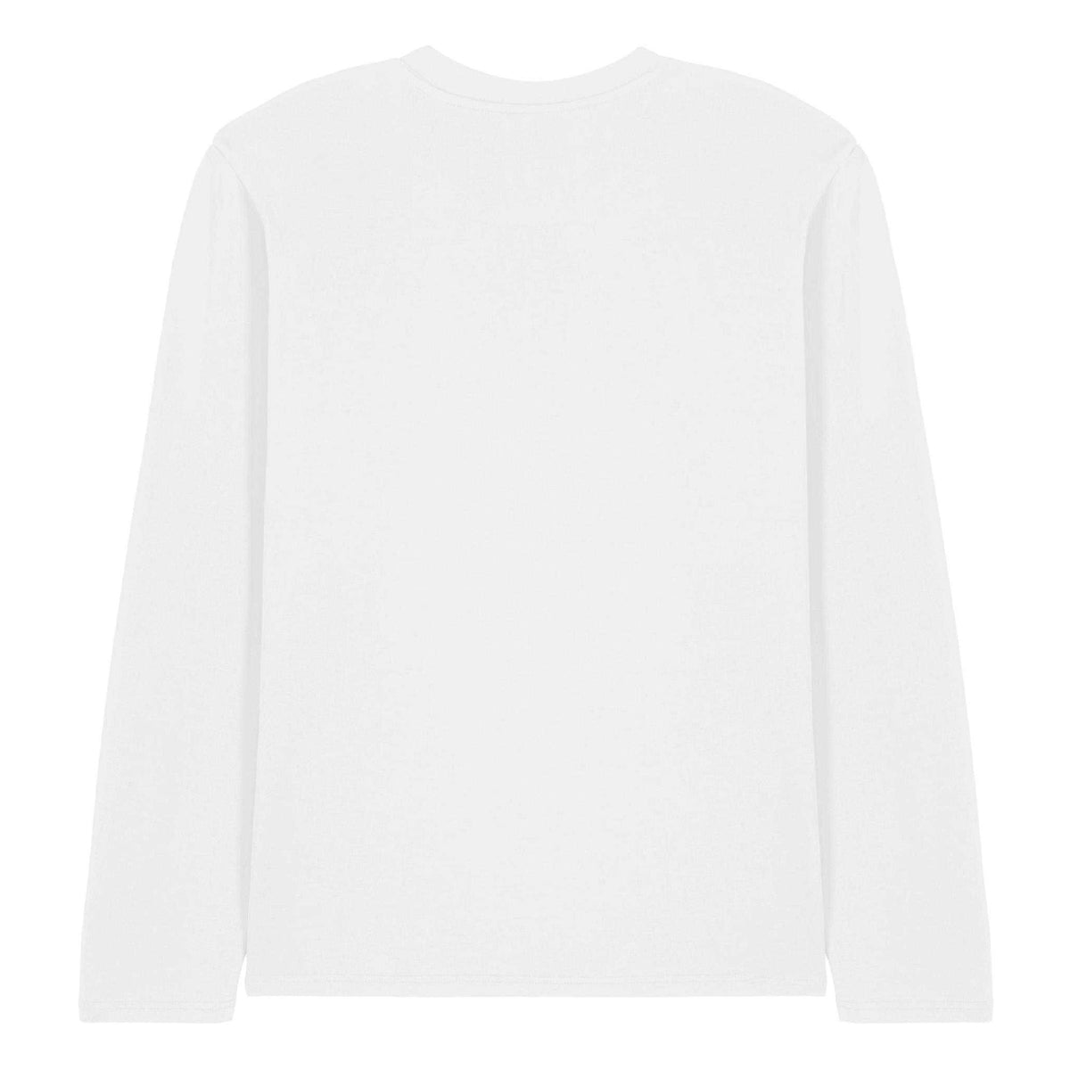 White - Back - Carroll Shelby Unisex Adult Vintage Crew Neck Long-Sleeved T-Shirt