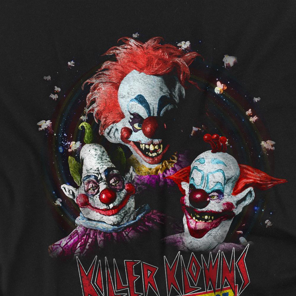 Black - Side - Killer Klowns From Outer Space Unisex Adult Killer Klowns T-Shirt