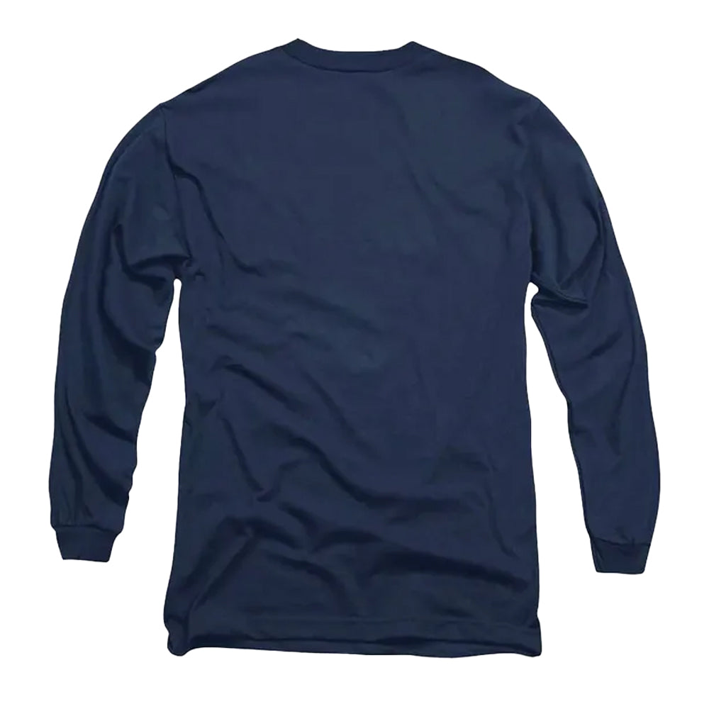 Navy - Back - Marvel Rivals Unisex Adult Vanguard Symbiote Venom Long-Sleeved T-Shirt