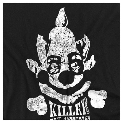 Black - Side - Killer Klowns From Outer Space Unisex Adult Kreepy Long-Sleeved T-Shirt