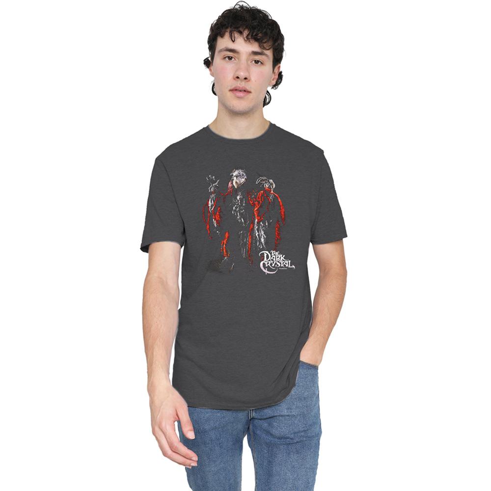Charcoal - Lifestyle - Dark Crystal Unisex Adult Skeksis Heather T-Shirt