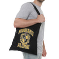 Black-Yellow - Lifestyle - Harry Potter Hogwarts Alumni Hufflepuff Tote Bag