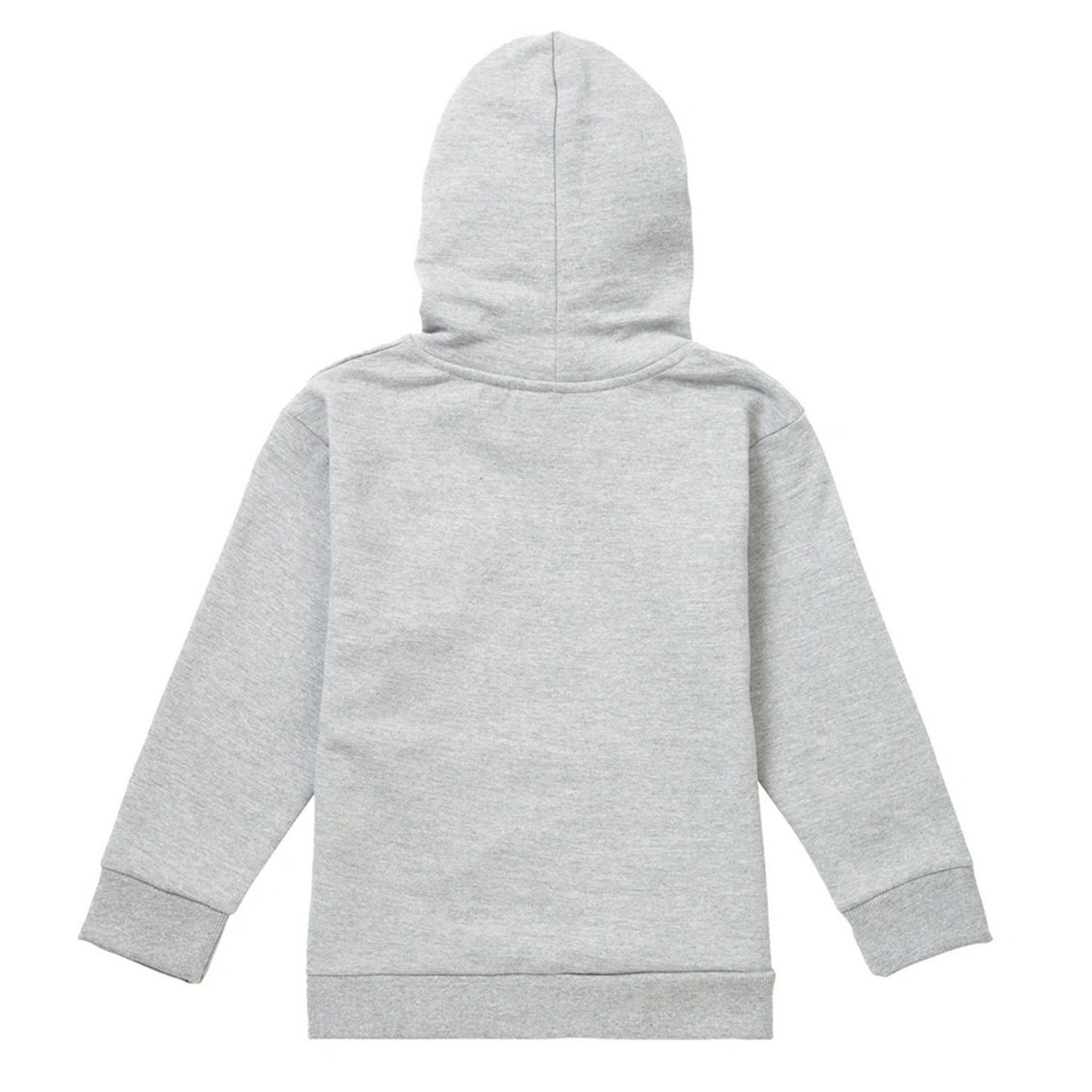 Athletic Heather - Back - Stranger Things Childrens-Kids Hellfire Heart Heather Hoodie