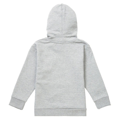 Athletic Heather - Back - Stranger Things Childrens-Kids Hellfire Heart Heather Hoodie