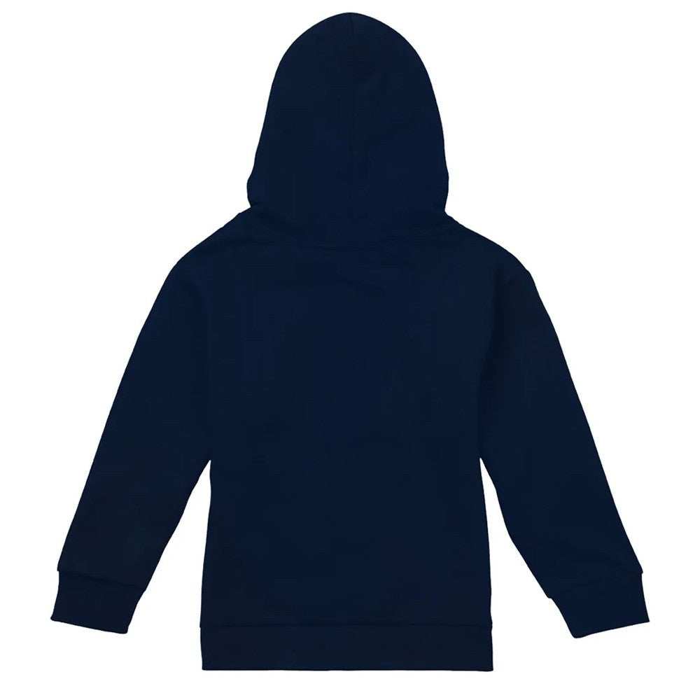 Navy - Back - Guardians Of The Galaxy Childrens-Kids Groot Christmas Lights Pull Over Hoodie