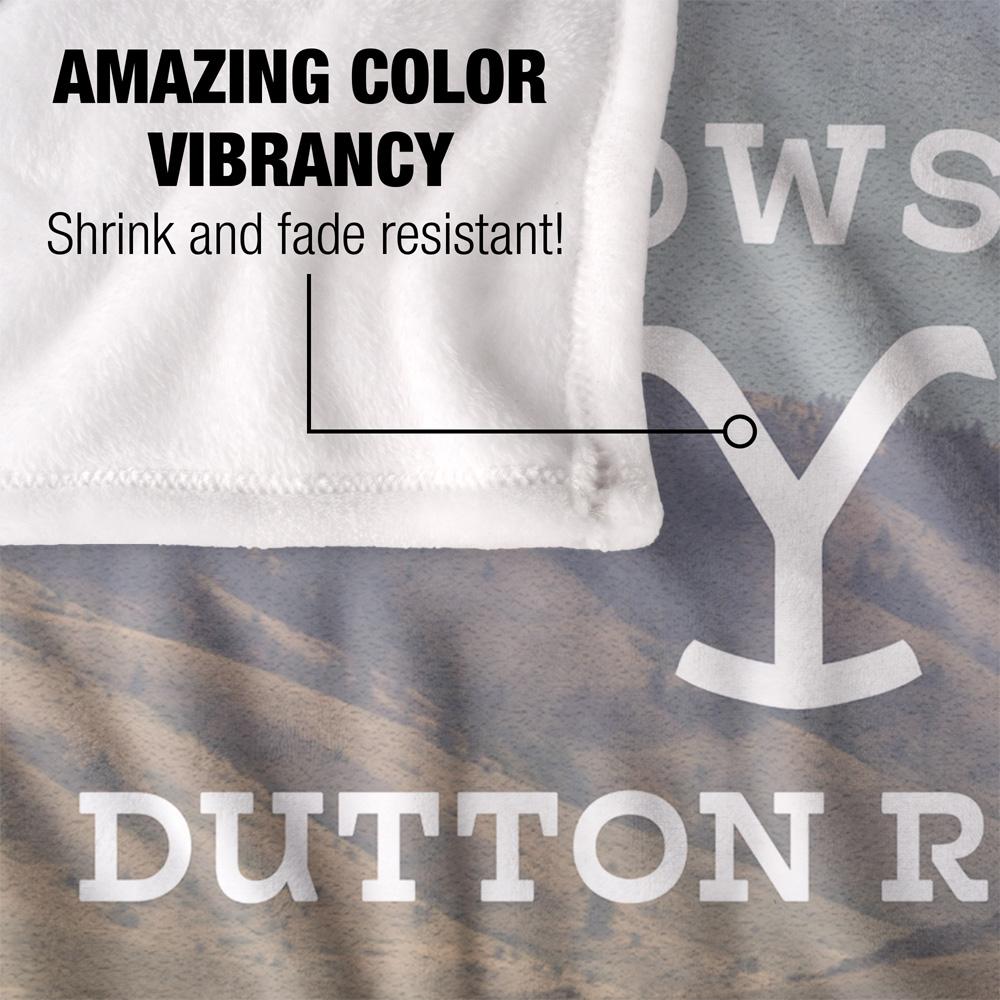 Multicoloured - Lifestyle - Yellowstone Silky Horse Riding Rip & Beth Supersoft Blanket
