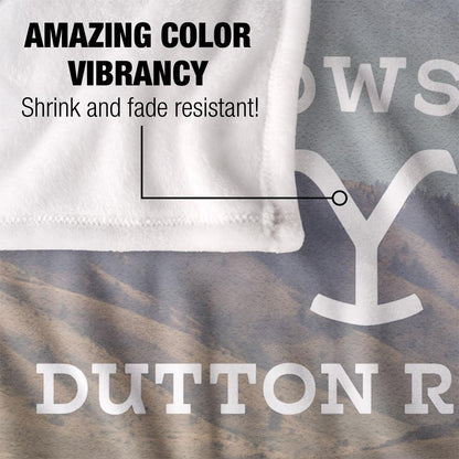 Multicoloured - Lifestyle - Yellowstone Silky Horse Riding Rip & Beth Supersoft Blanket