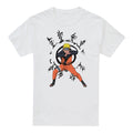 White-Black-Orange - Front - Naruto Mens Pose T-Shirt