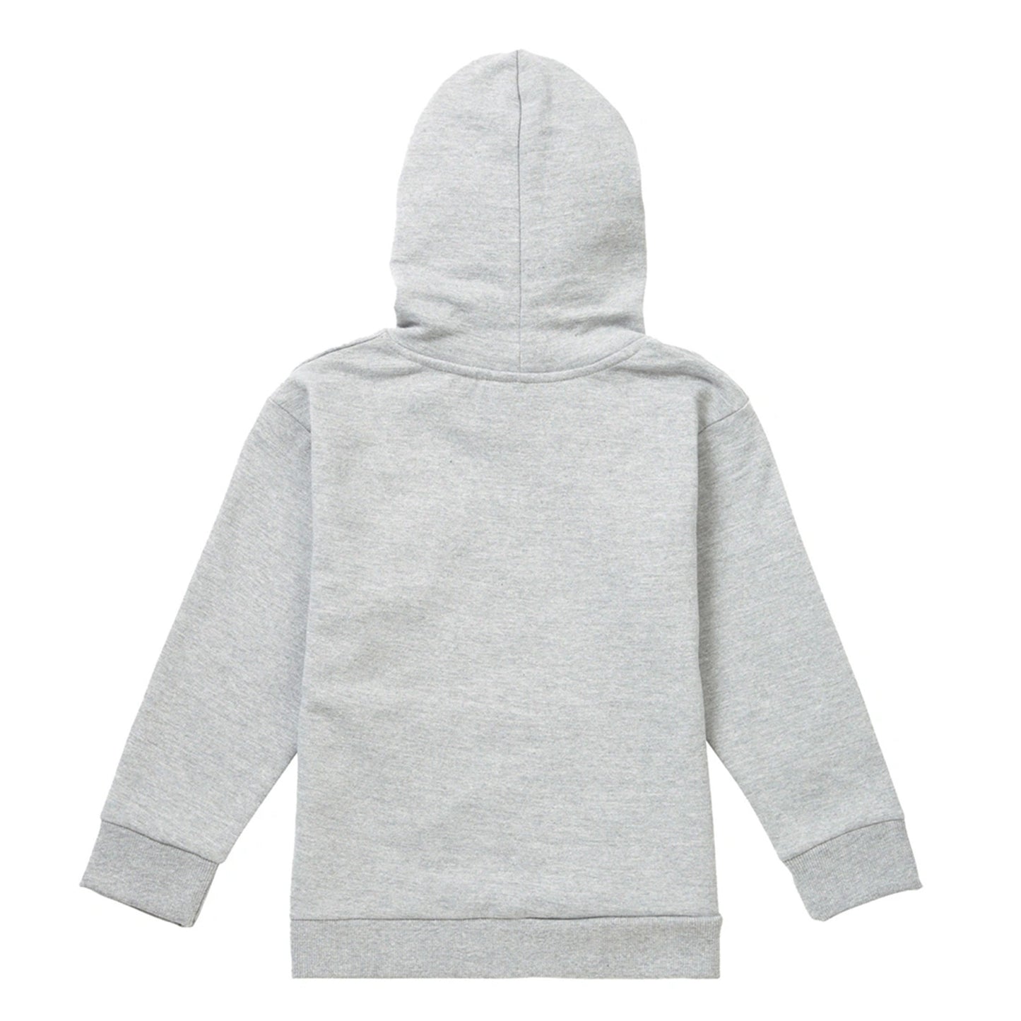 Athletic Heather - Back - Marvel Childrens-Kids Characters Logo Pullover Hoodie