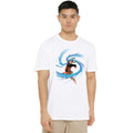 White - Front - Naruto Mens Swirl T-Shirt