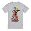 Sports Grey - Front - Naruto: Shippuden Mens T-Shirt