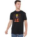 Black - Side - Naruto Mens Stack T-Shirt