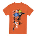 Orange - Front - Naruto Mens Vertical T-Shirt