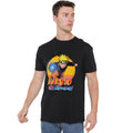 Black - Side - Naruto Mens Circle T-Shirt