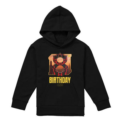 Black - Front - Disney Star Wars Childrens-Kids Darth Maul 8th Birthday Hoodie
