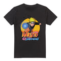 Black - Front - Naruto Mens Circle T-Shirt