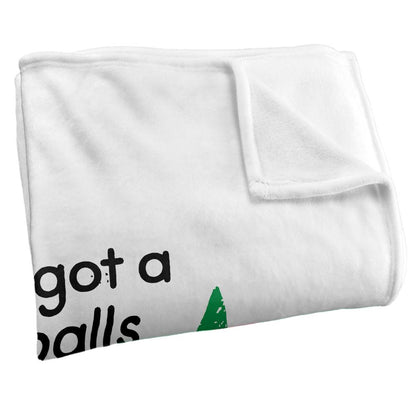 Multicoloured - Back - David Olenick Spruced Up Silky Supersoft Blanket