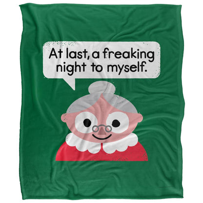 Multicoloured - Front - David Olenick The Claus Come Out Silky Supersoft Blanket