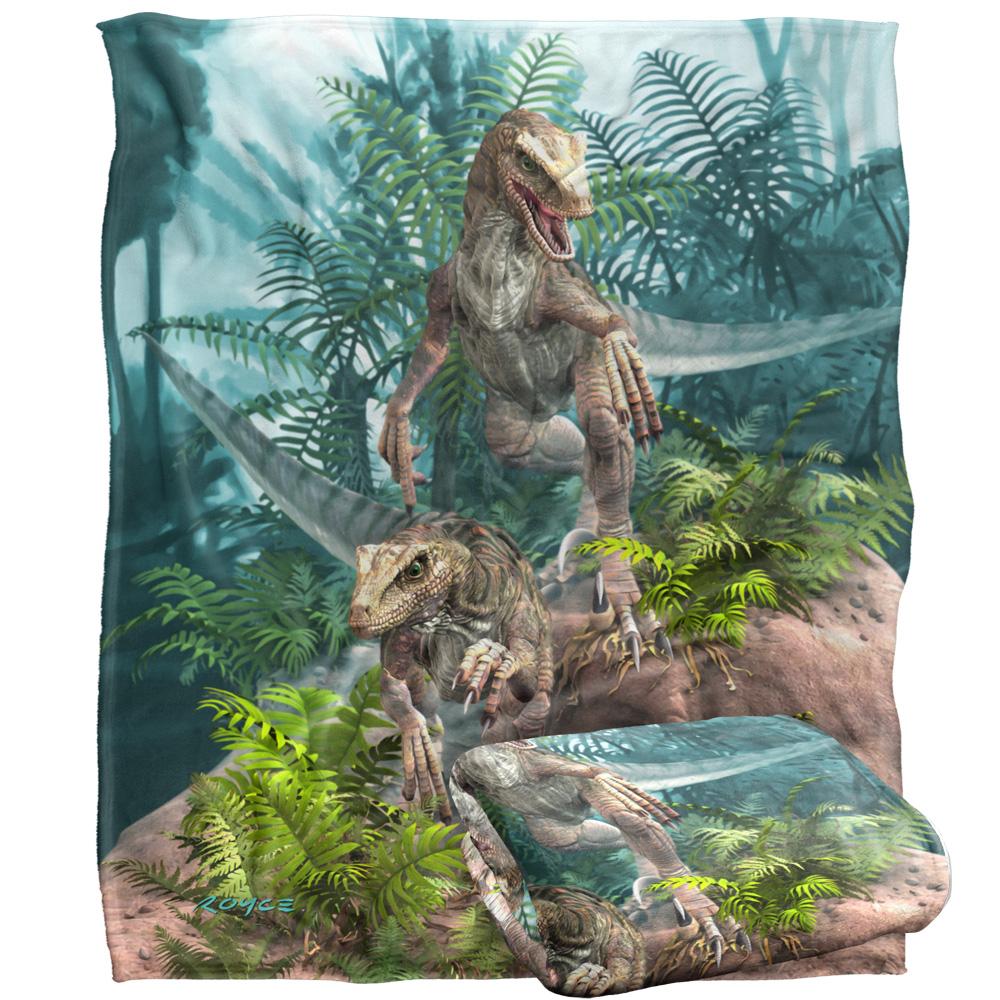 Multicoloured - Back - Royce McClure Bad Boy Raptor Silky Supersoft Blanket