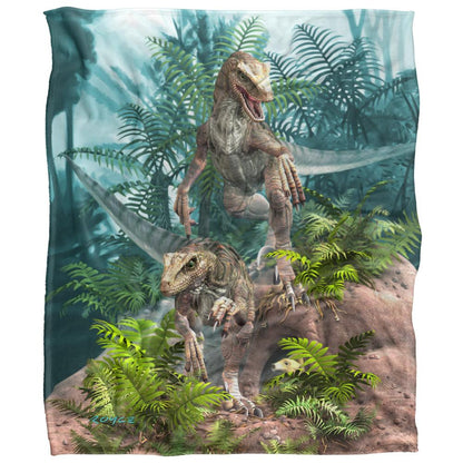 Multicoloured - Front - Royce McClure Bad Boy Raptor Silky Supersoft Blanket
