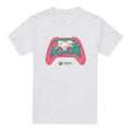 White - Front - Xbox Mens Cutaway Pad T-Shirt