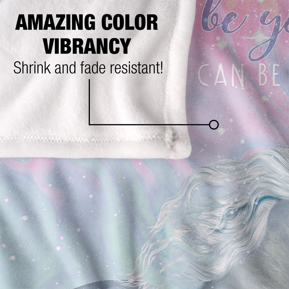 Multicoloured - Lifestyle - Reinders Be A Unicorn Silky Supersoft Blanket